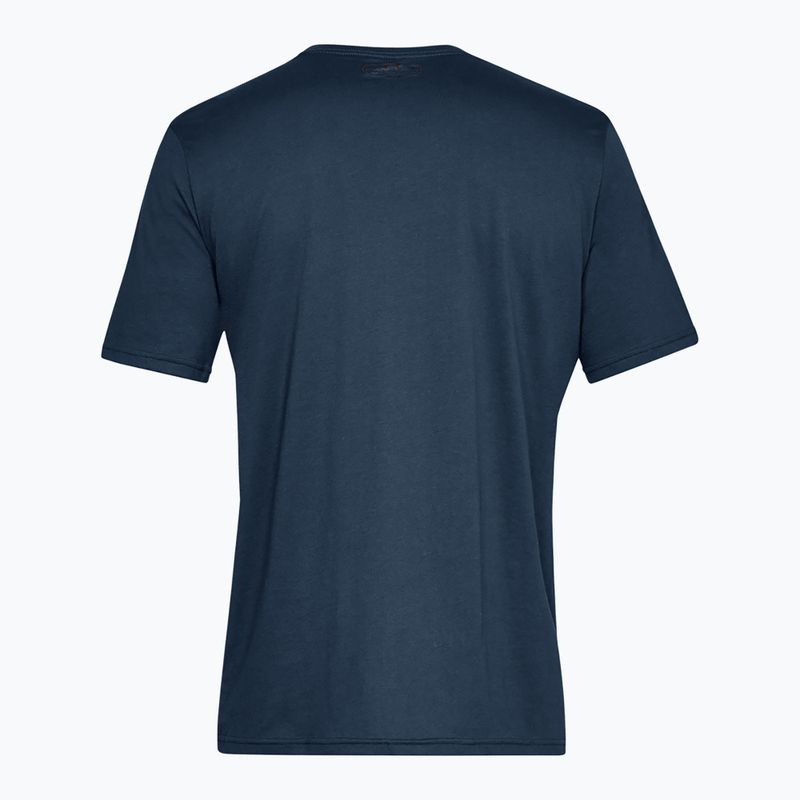 Мъжка тениска Under Armour Sportstyle Left Chest academy/black 2