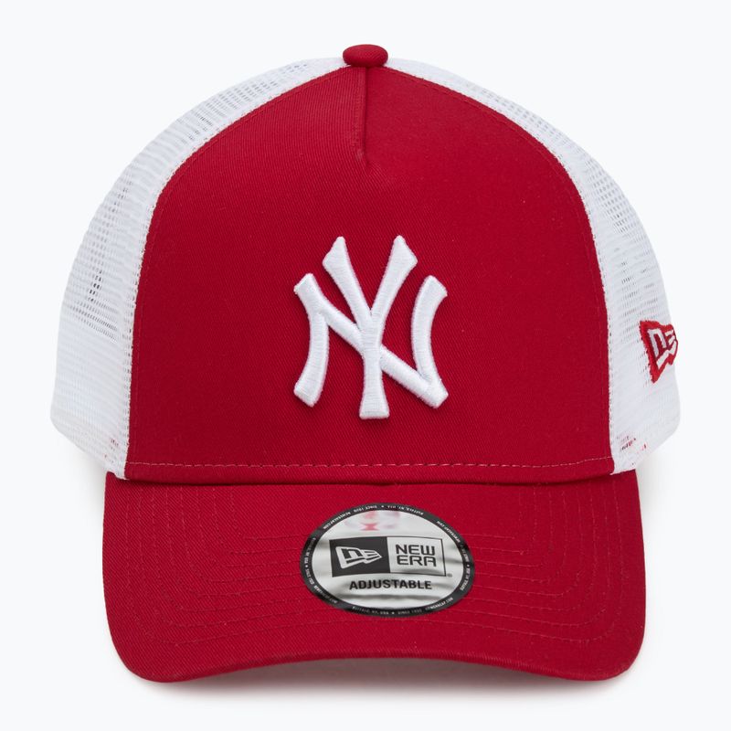 New Era Clean Trucker New York Yankees бейзболна шапка червена 2