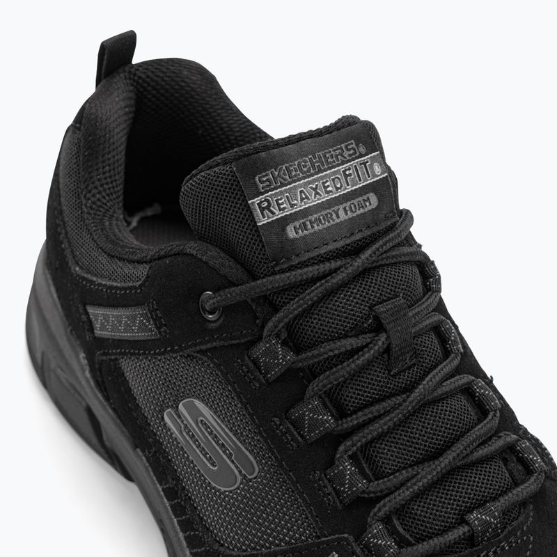 Мъжки ботуши за трекинг SKECHERS Oak Canyon black 8