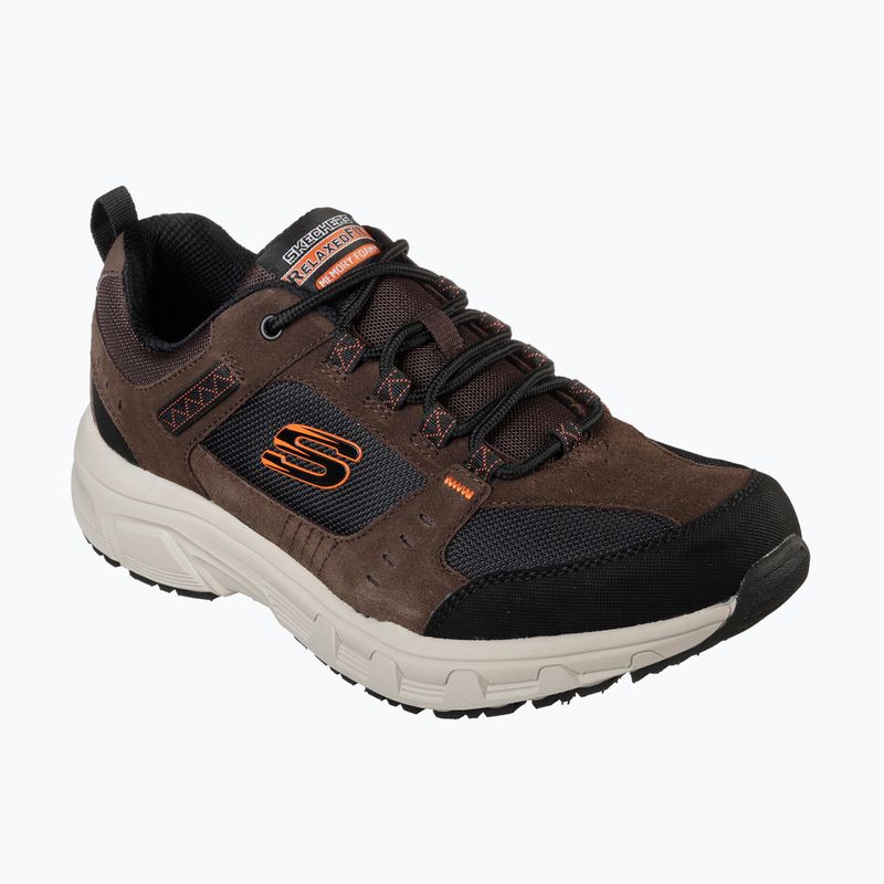 SKECHERS Oak Canyon мъжки обувки за трекинг шоколад/черно 7