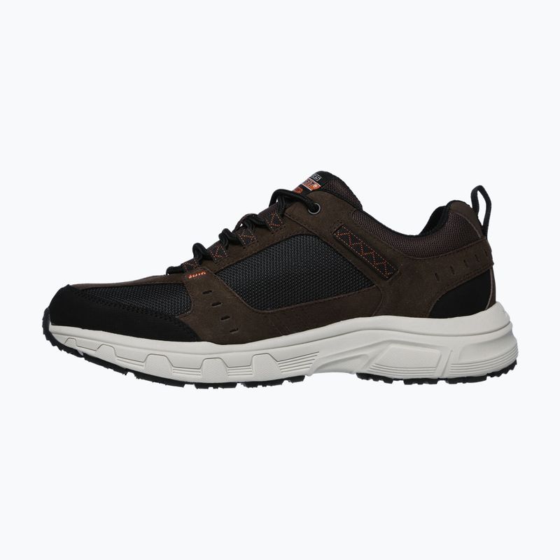 SKECHERS Oak Canyon мъжки обувки за трекинг шоколад/черно 9