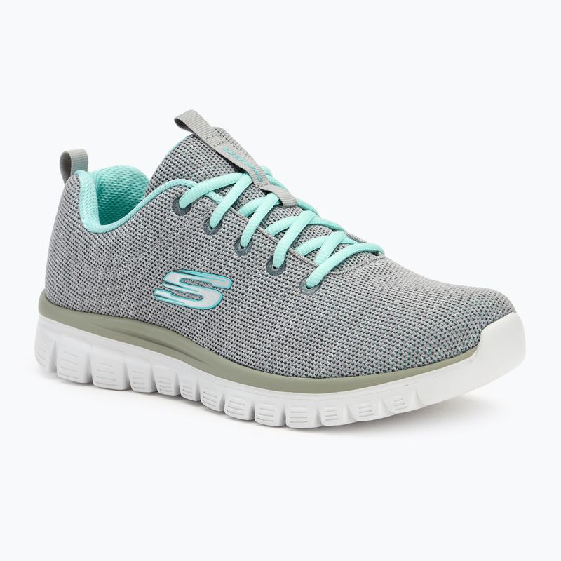 SKECHERS Graceful Twisted Fortune дамски обувки за тренировка сиво/мета