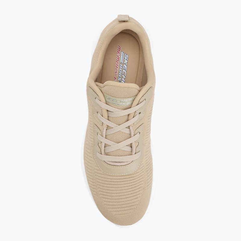 Дамски обувки SKECHERS Bobs Sport Squad Tough Talk beige 5