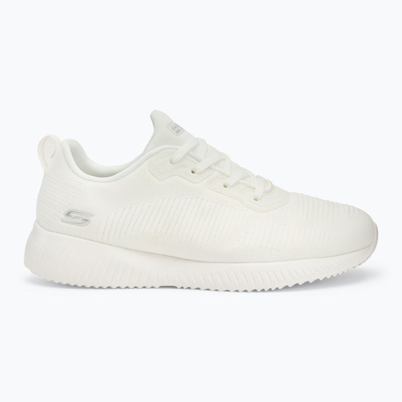 Дамски обувки SKECHERS Bobs Sport Squad Tough Talk white 2