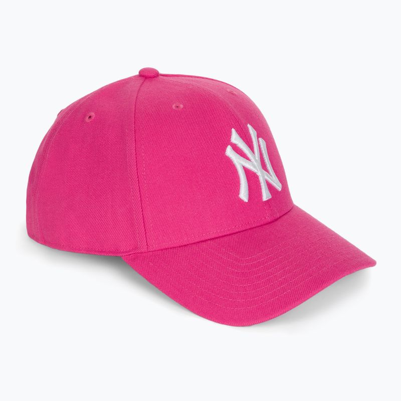 47 Марка MLB New York Yankees MVP SNAPBACK магента бейзболна шапка