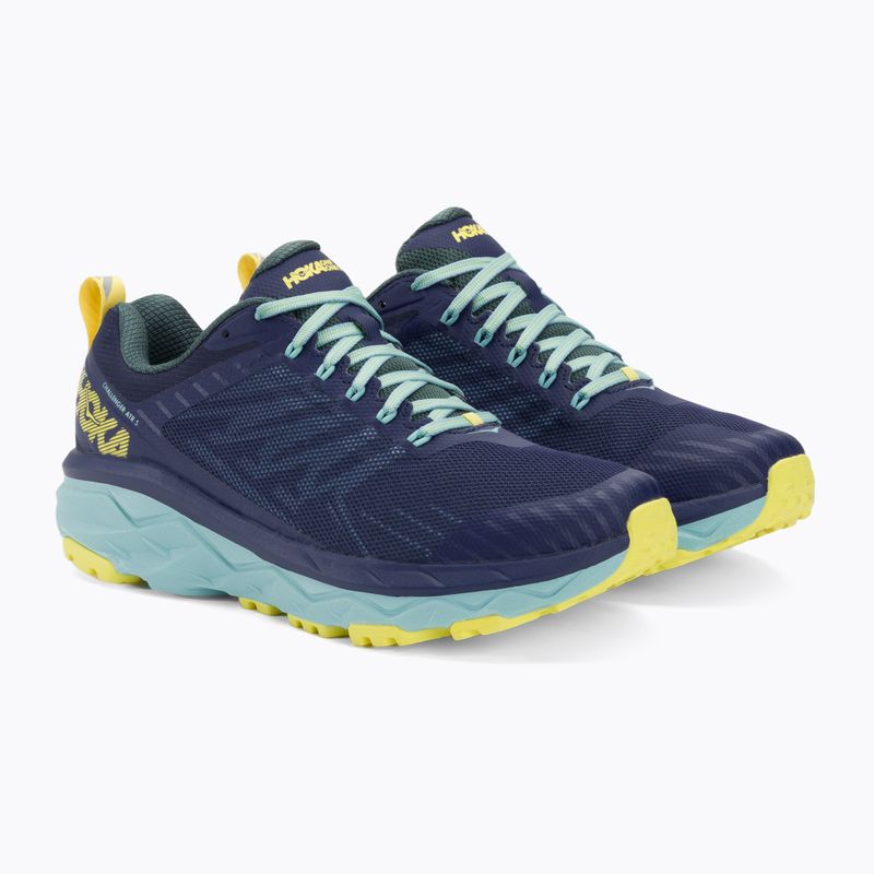 Дамски обувки за бягане HOKA Challenger ATR 5 medieval blue/mallard green 4