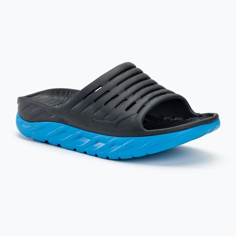 Дамски чехли HOKA Ora Recovery Slide 2 ebony/dresden blue