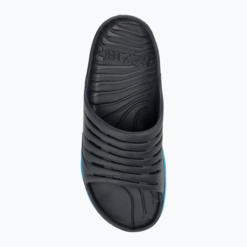 Дамски чехли HOKA Ora Recovery Slide 2 ebony/dresden blue 5
