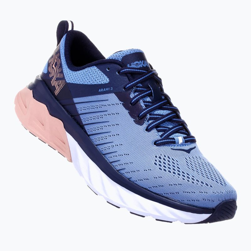 Дамски обувки за бягане HOKA Arahi 3 allure/mood indigo 8