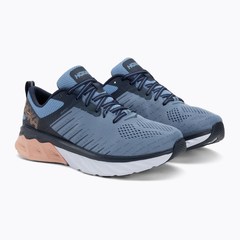 Дамски обувки за бягане HOKA Arahi 3 Wide allure/mood indigo 4