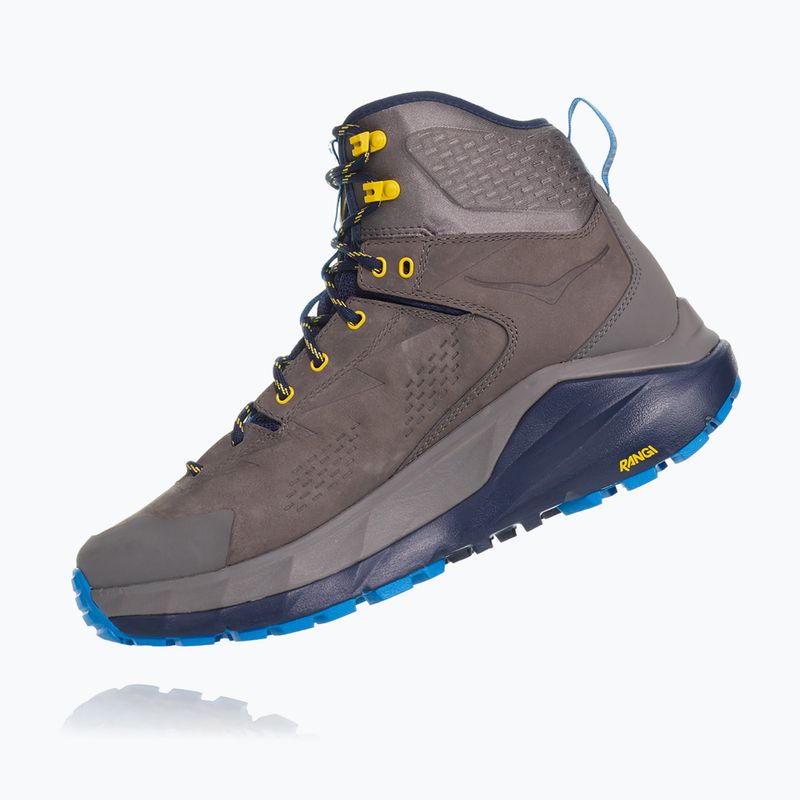 Мъжки обувки за трекинг HOKA Sky Kaha charcoal grey/blue 3