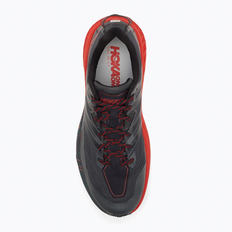 Обувки за бягане HOKA Speedgoat 3 тъмна сянка/маково червено 5