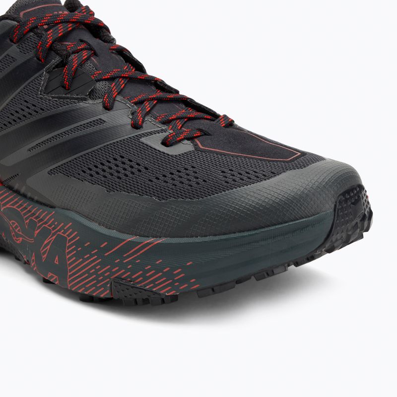 Обувки за бягане HOKA Speedgoat 3 тъмна сянка/маково червено 7