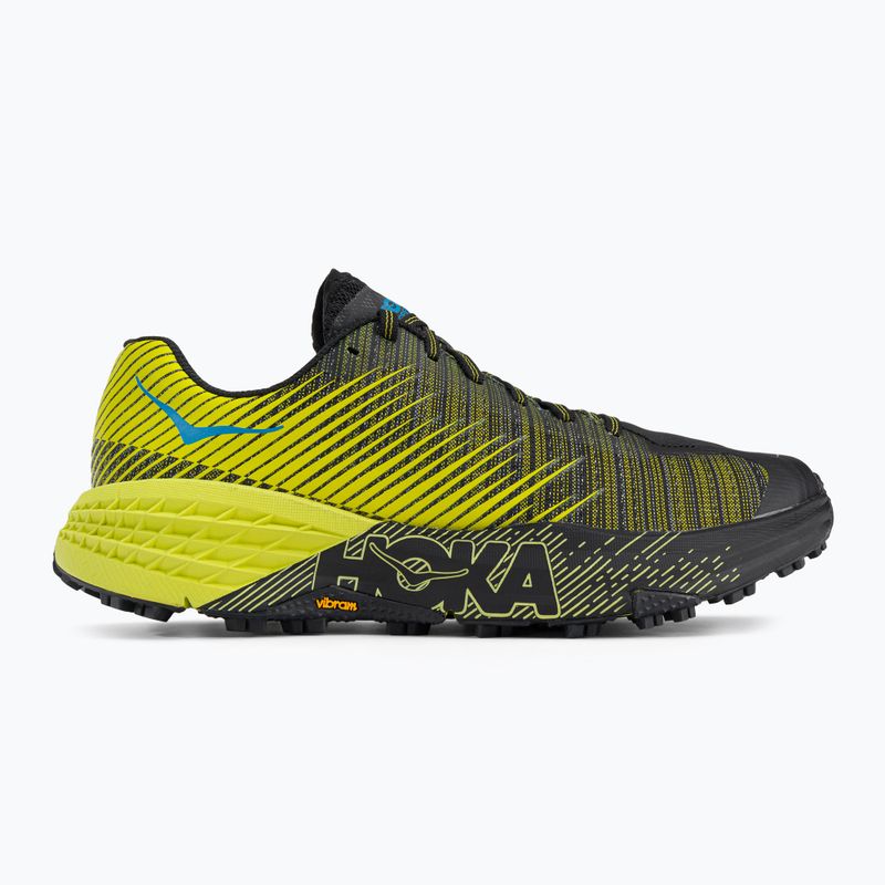 Дамски обувки за бягане HOKA Evo Speedgoat black/yellow 1111430-CIB 2