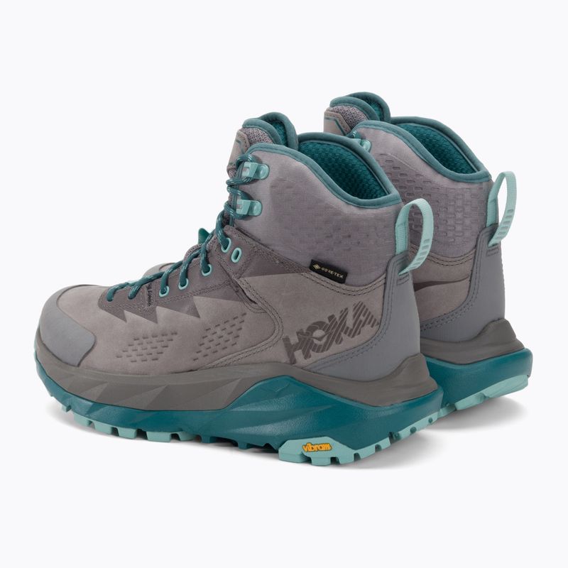 Дамски ботуши за трекинг HOKA Kaha GTX frost gray/aqua haze 3