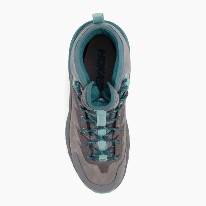 Дамски ботуши за трекинг HOKA Kaha GTX frost gray/aqua haze 6