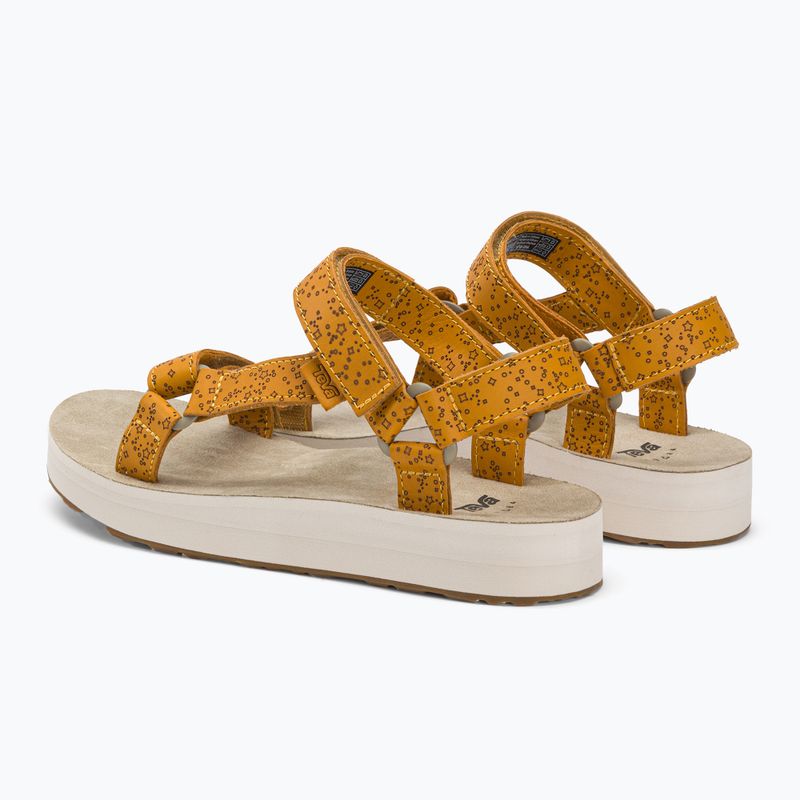 Дамски сандали за туризъм Teva Midform Universal Star sunflower 3