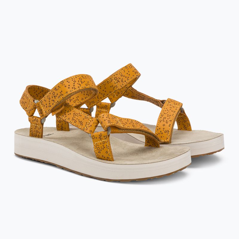 Дамски сандали за туризъм Teva Midform Universal Star sunflower 4