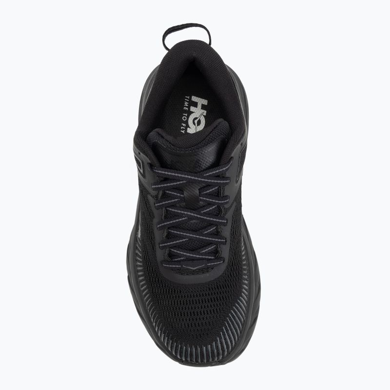 Дамски обувки за бягане HOKA Bondi 7 black/black 5