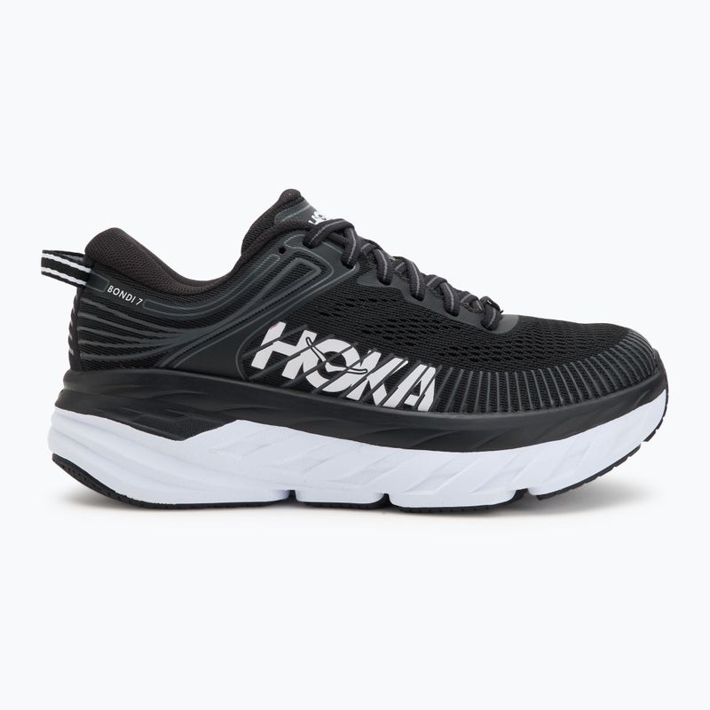 Дамски обувки за бягане HOKA Bondi 7 black/white 2
