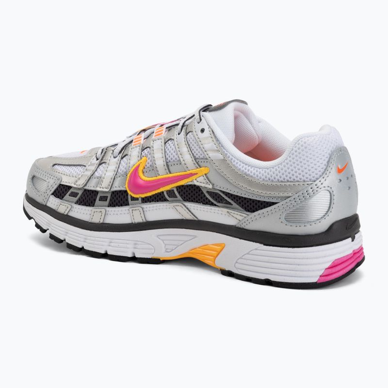 Дамски обувки Nike P-6000 white/metallic platinum/laser fuchsia 3