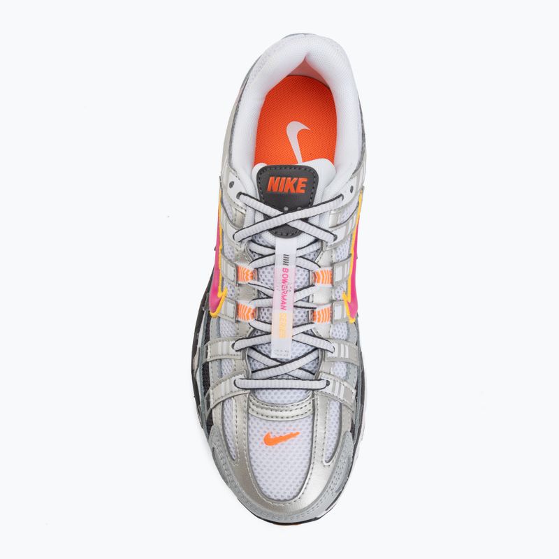 Дамски обувки Nike P-6000 white/metallic platinum/laser fuchsia 5