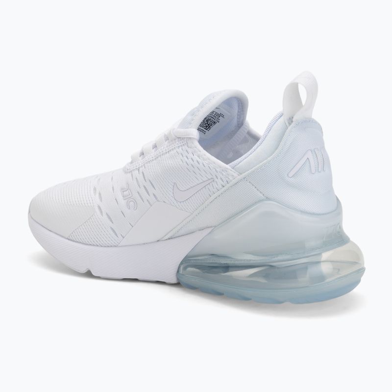 Детски обувки Nike Air Max 270 white/metallic silver/white 3