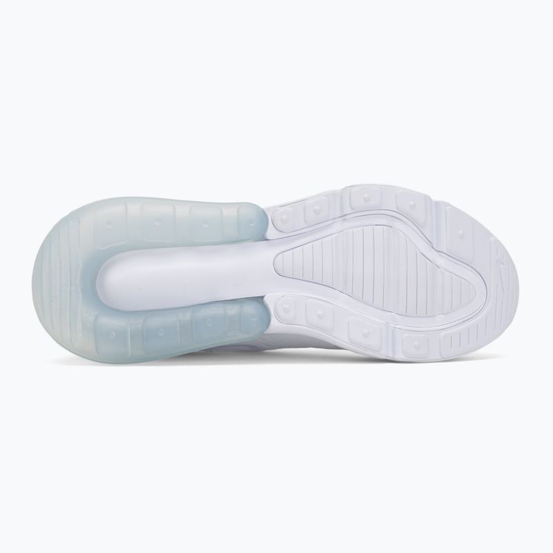 Детски обувки Nike Air Max 270 white/metallic silver/white 4