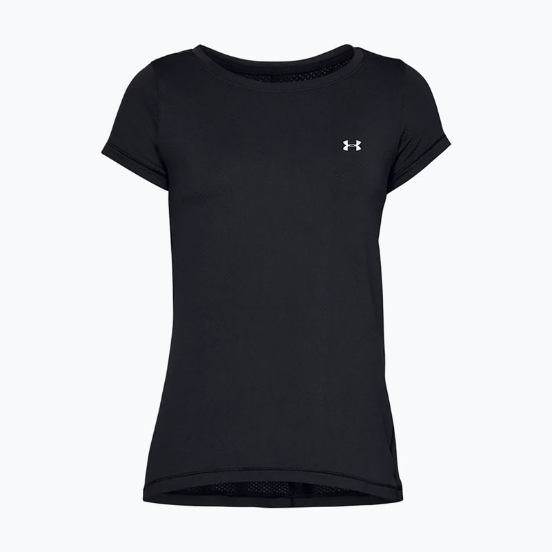 Under Armour UA HG Armour SS дамска тениска за тренировки черна 1328964