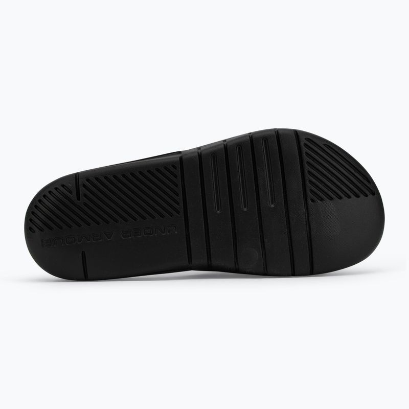 Джапанки Under Armour Core PTH черно/черно/бяло 4