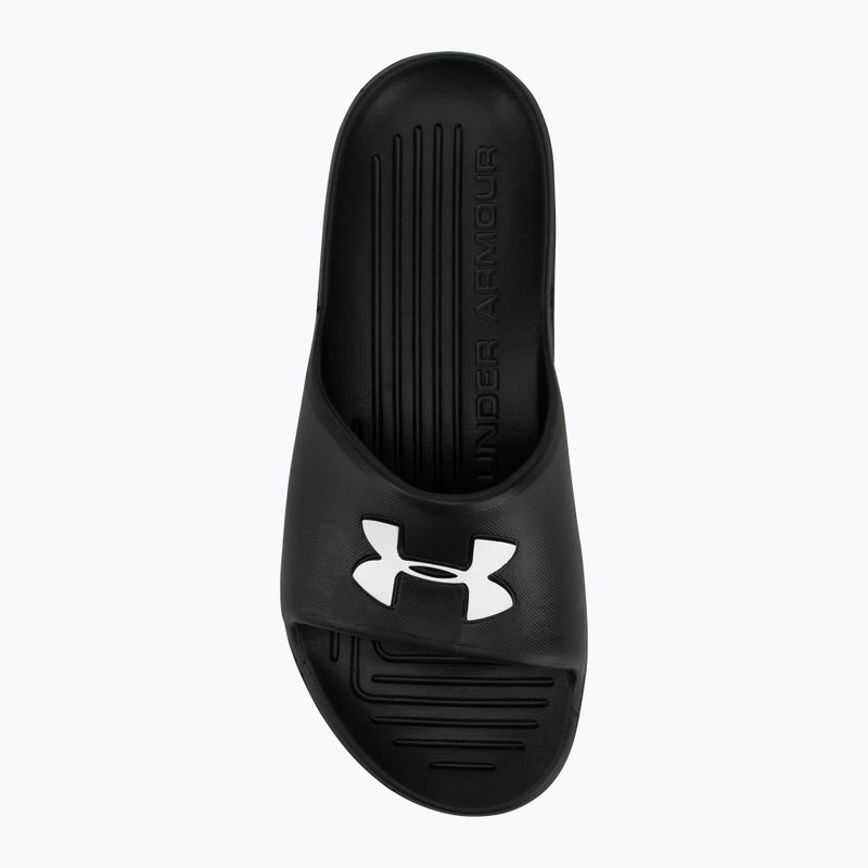 Джапанки Under Armour Core PTH черно/черно/бяло 5