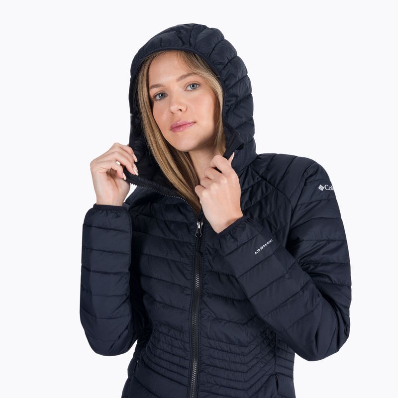 Columbia Powder Lite Mid дамско пухено яке черно 1748311 6