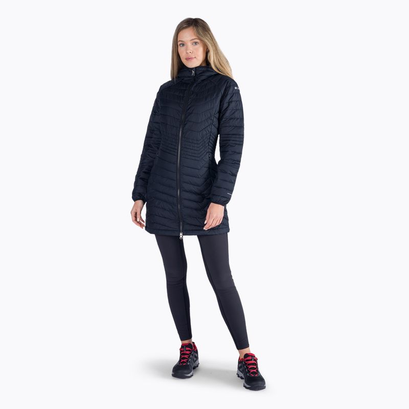 Columbia Powder Lite Mid дамско пухено яке черно 1748311 7