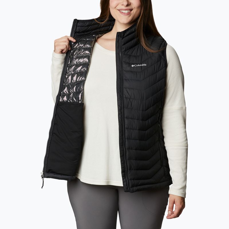 Дамски трекинг без ръкави Columbia Powder Lite black 4