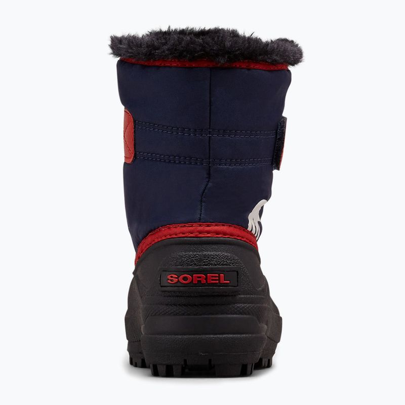 Детски ботуши за трекинг Sorel Snow Commander nocturnal/sail red 9