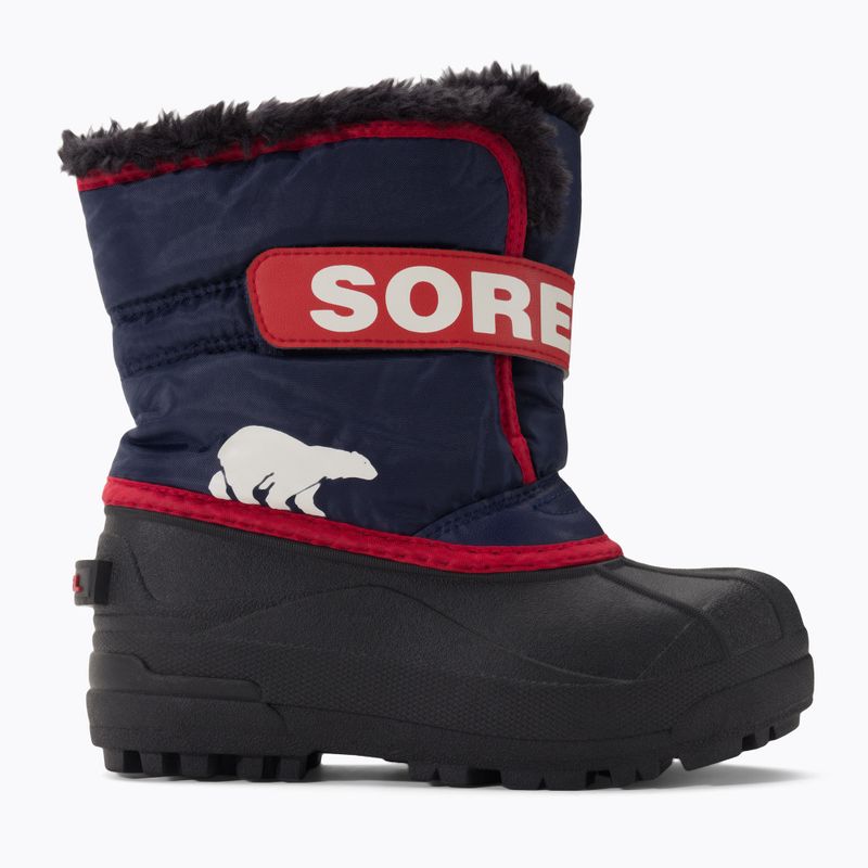 Детски ботуши за трекинг Sorel Snow Commander nocturnal/sail red 2