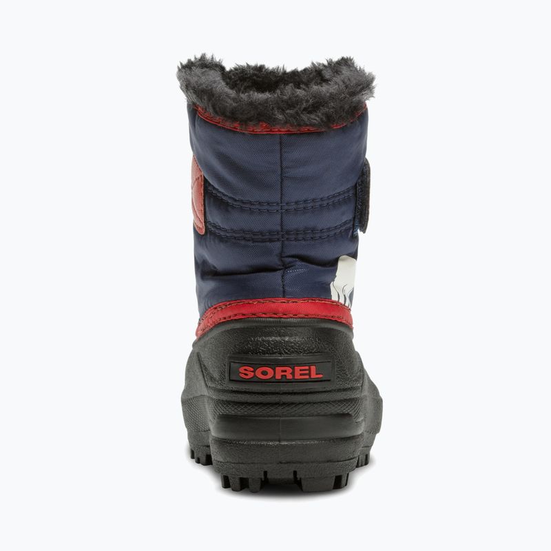 Детски ботуши за сняг Sorel Snow Commander nocturnal/sail red 10