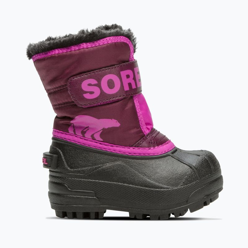 Детски ботуши за сняг Sorel Snow Commander purple dahlia/groovy pink 8