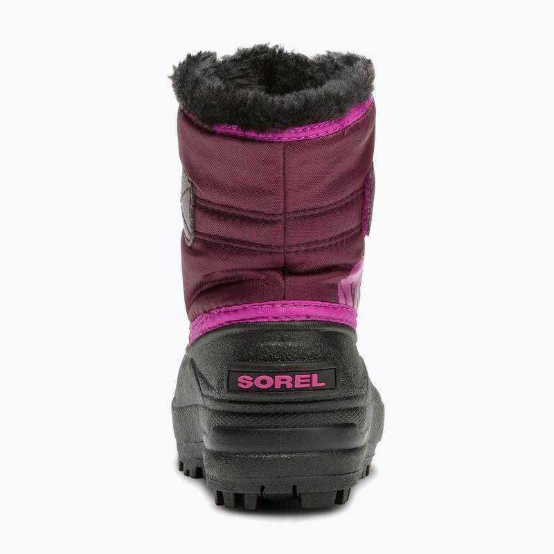 Детски ботуши за сняг Sorel Snow Commander purple dahlia/groovy pink 10