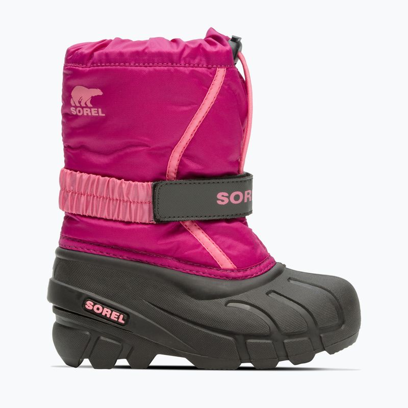 Детски ботуши за сняг Sorel Flurry Dtv deep blush/tropic pink 7