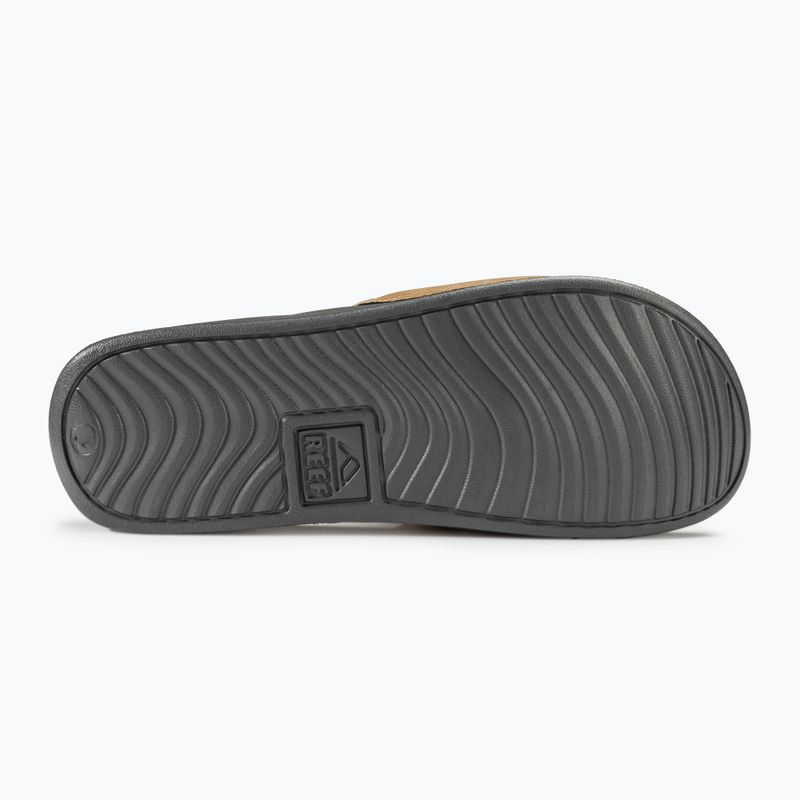 Мъжки чехли REEF One Slide grey/tan Мъжки джапанки 4