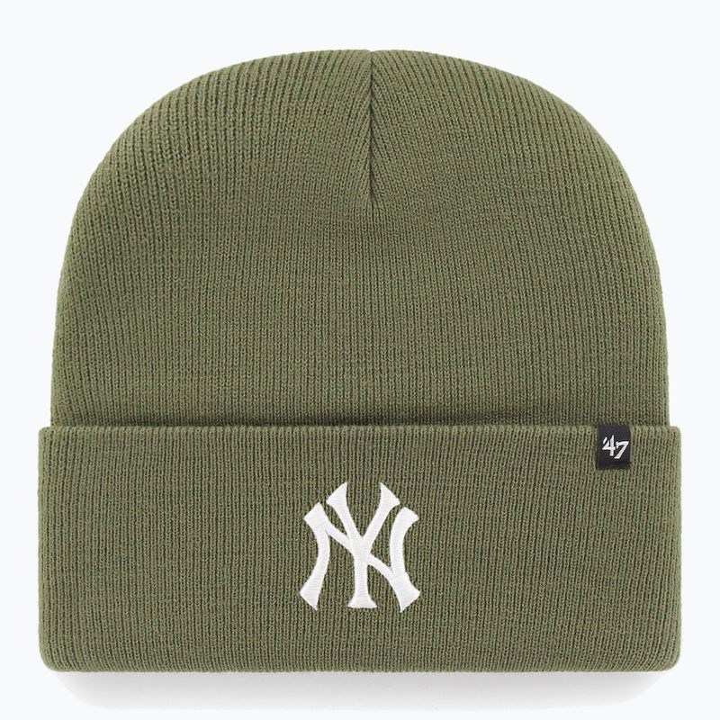 Зимна шапка 47 Brand MLB New York Yankees Haymaker moss