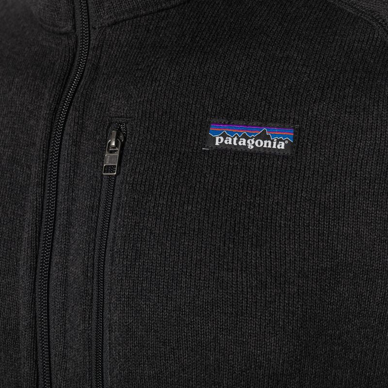 Мъжки суитчър Patagonia Better Sweater Флийс суитчър за трекинг черен 5