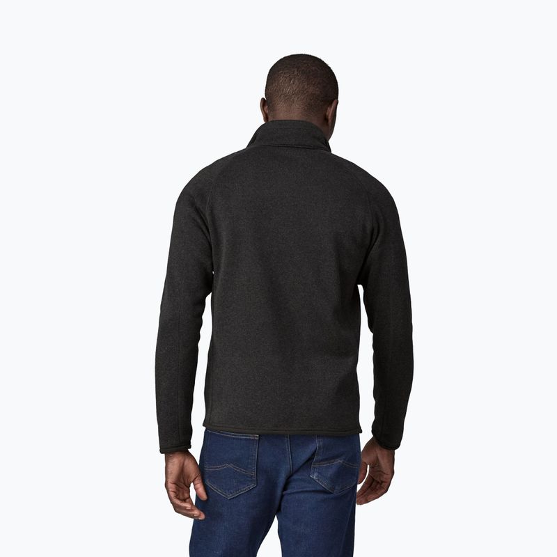 Мъжки суитчър Patagonia Better Sweater Флийс суитчър за трекинг черен 3