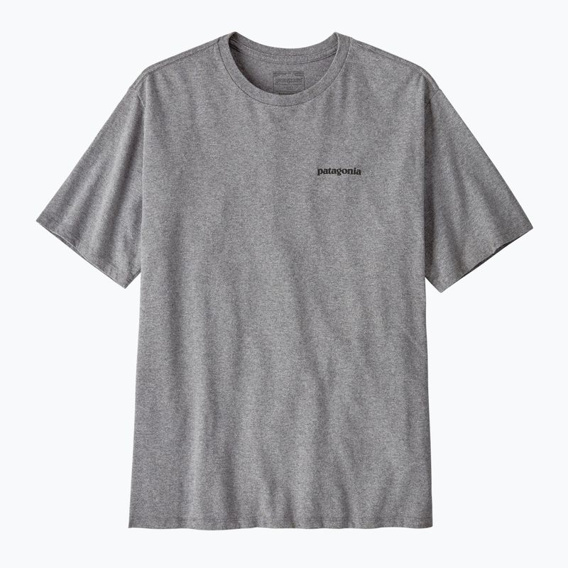 Мъжка тениска Patagonia P-6 Logo Responsibili-Tee gravel heather 3