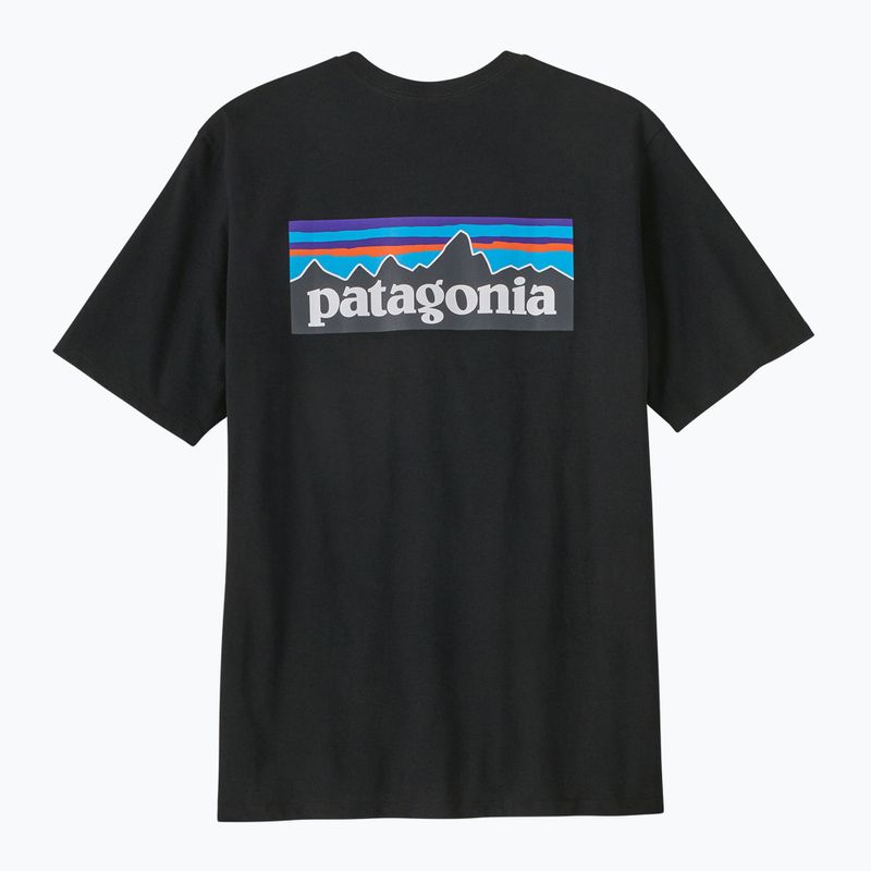 Мъжка тениска за трекинг Patagonia P-6 Logo Responsibili-Tee black 3