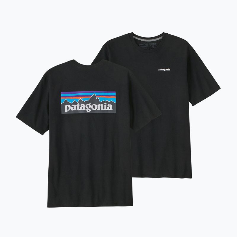 Мъжка тениска за трекинг Patagonia P-6 Logo Responsibili-Tee black 7