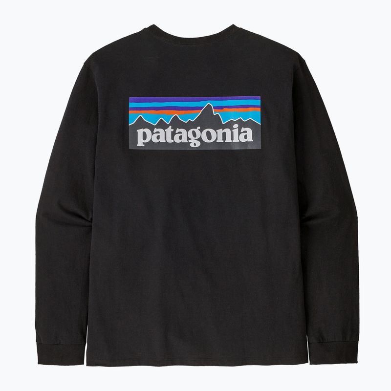 Мъжки ръкав Patagonia P-6 Logo Responsibili trekking longsleeve black 5