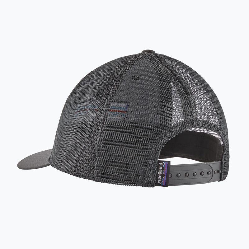Patagonia P-6 Logo LoPro Trucker бейзболна шапка forge grey 2