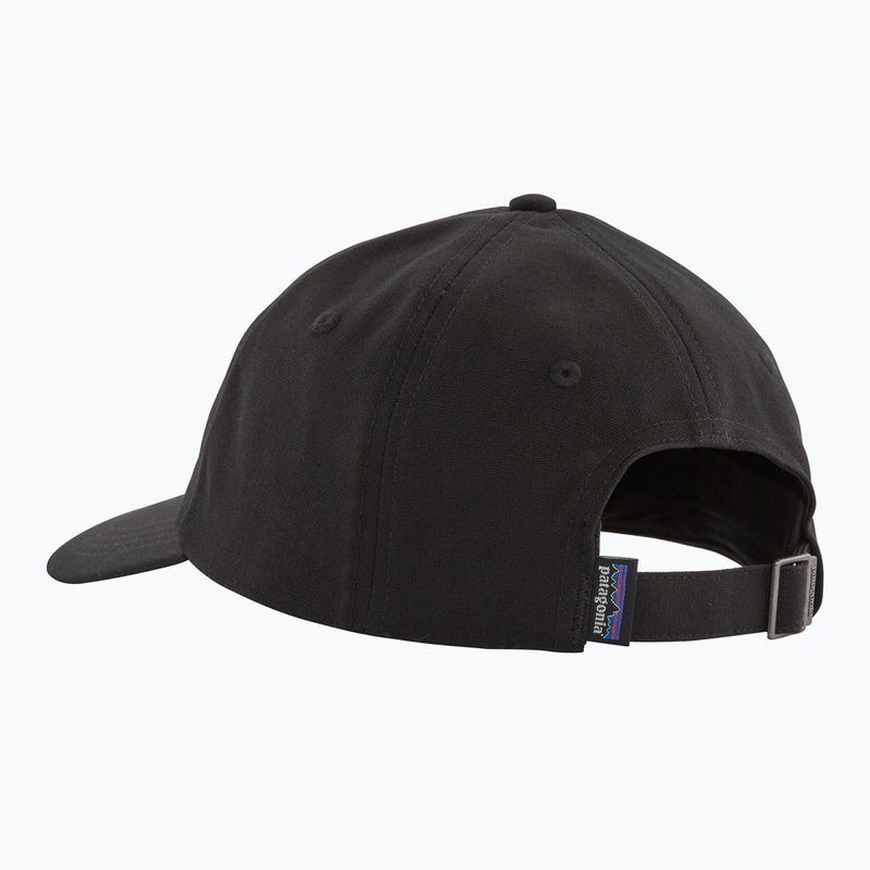 Шапка с козирка Patagonia P-6 Label Trad black 2